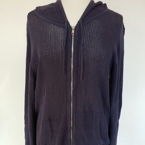 Saks knit hoodie
